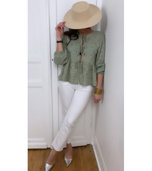 Lolita: blouse broderie...